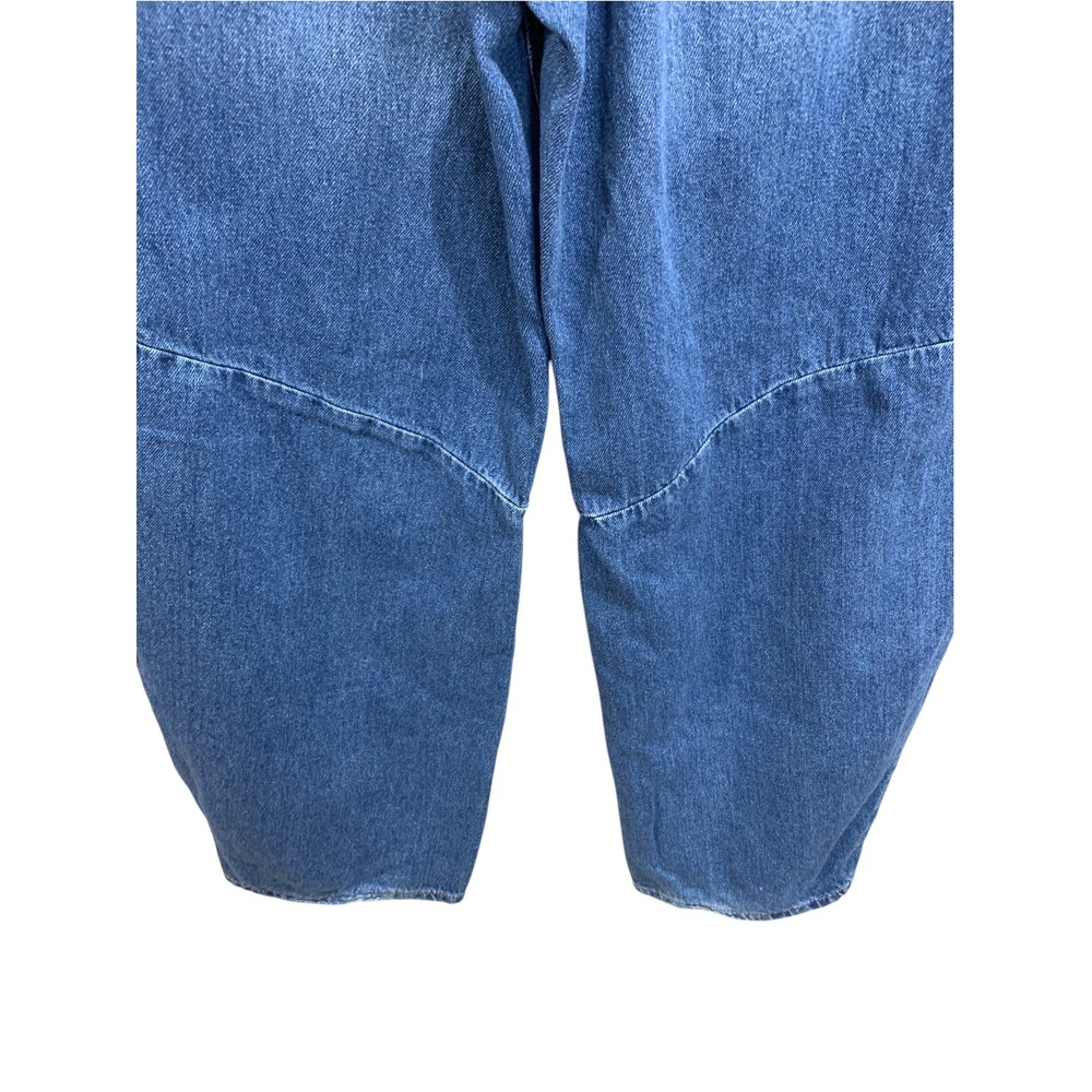 Size 27 Anthropologie Pilcro Georgia Full-Length High-Rise Barrel Jeans - Picture 8 of 10